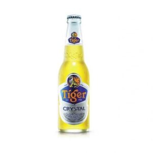Bia chai Tiger bạc 330ml
